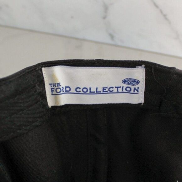 Ford Mustang Running Pony Logo Black and Grey Adjustable Baseball Hat - Picture 7 of 7